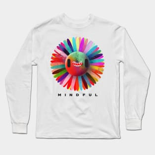 Flower Doodle VEEROO v2 Long Sleeve T-Shirt